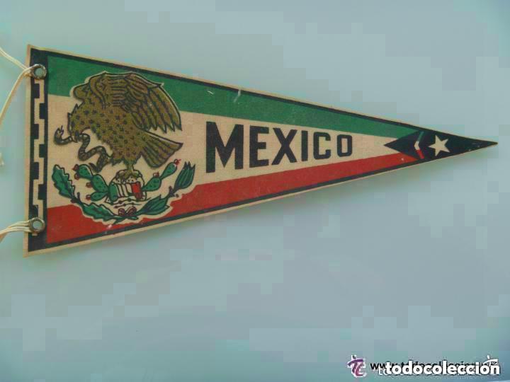Bandierine di collezione: BANDERIN NACIONAL DE MEXICO . A&Ntilde;OS 60
