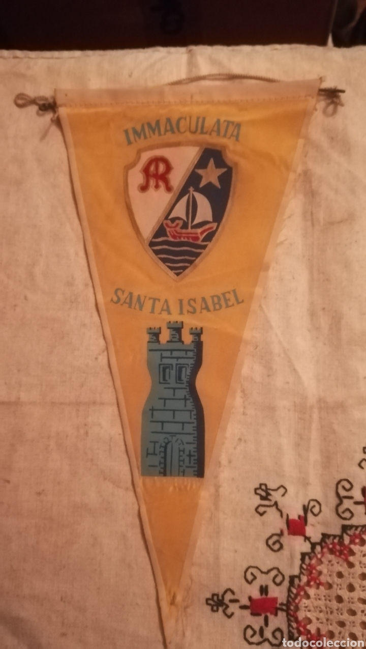 Banderines de colecci&oacute;n: Antiguo banderin, Immaculata