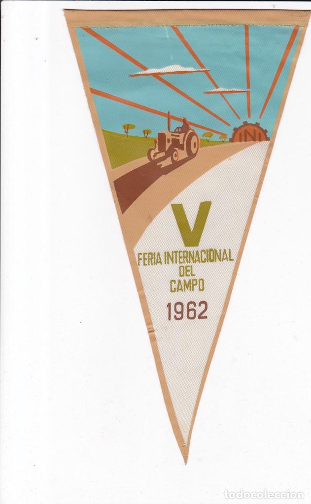 Bandierine di collezione: BANDERIN - V FERIA INTERNACIONAL DEL CAMPO 1962 - KRAMEX / MADRID