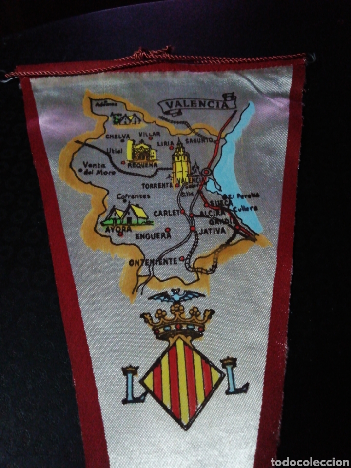 Bandierine di collezione: Banderin de Mapa Valencia