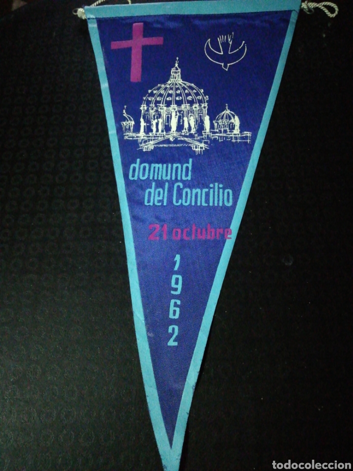 Sammlung von Wimpeln: Banderin Domund del Concilio 1962
