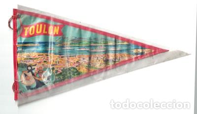 Fanions de collection: BANDERIN TOULON, FRANCIA. BANDERIN-176
