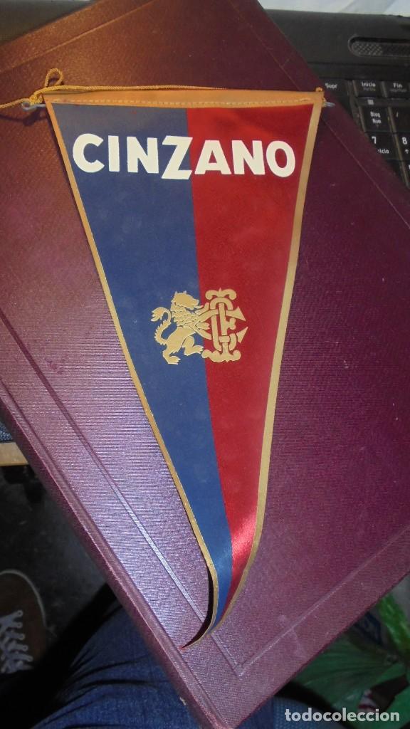 Fanions de collection: CINZANO - ANTIFGUO BANDERIN DE FAMOSO VERMOUTH . 28X14,5 CM.