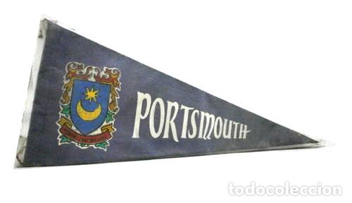 Banderines de colecci&oacute;n: BANDERIN PORTSMOUTH, HEAVENS, SOBRE 1960 - BANDERIN-195