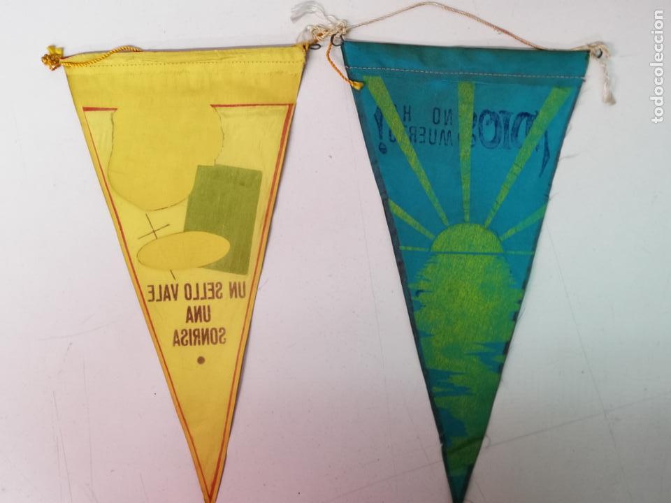 Banderines de colecci&oacute;n: 2 BANDERINES DOMUND - Foto 2