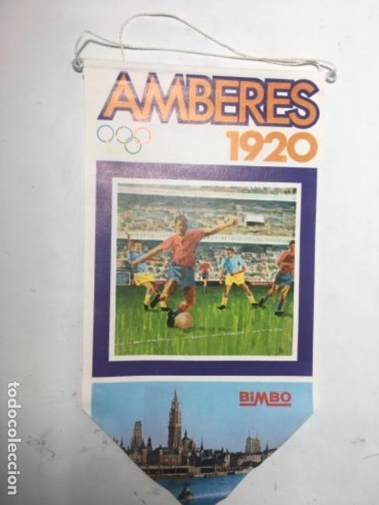 Banderines de colecci&oacute;n: Original antiguo bander&iacute;n colecci&oacute;n bimbo Amberes 1920