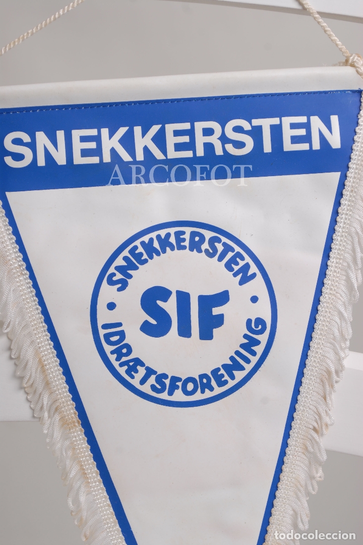 Banderines de colecci&oacute;n: 1 BANDER&Iacute;N - SNEKKERSTEN IDRAETSFORENING - SIF