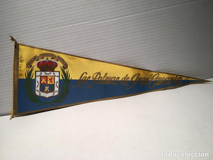 Galhardetes de cole&ccedil;&atilde;o: BANDERIN LAS PALMAS DE GRAN CANARIA A&Ntilde;OS 60