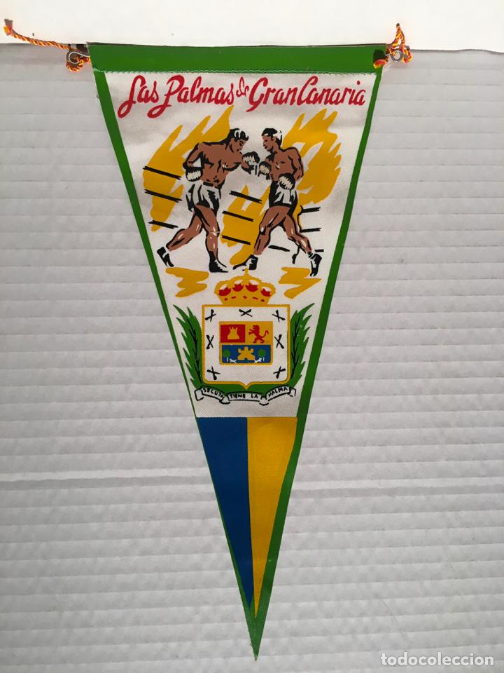 Galhardetes de cole&ccedil;&atilde;o: BANDERIN LAS PALMAS DE GRAN CANARIA A&Ntilde;OS 60