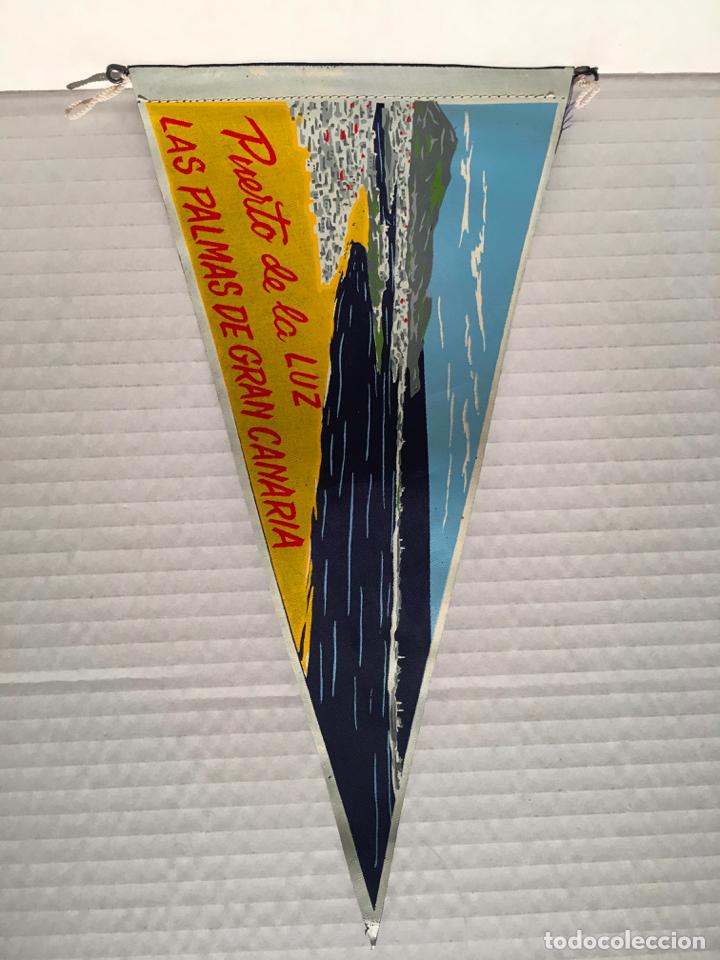 Galhardetes de cole&ccedil;&atilde;o: BANDERIN LAS PALMAS DE GRAN CANARIA A&Ntilde;OS 60