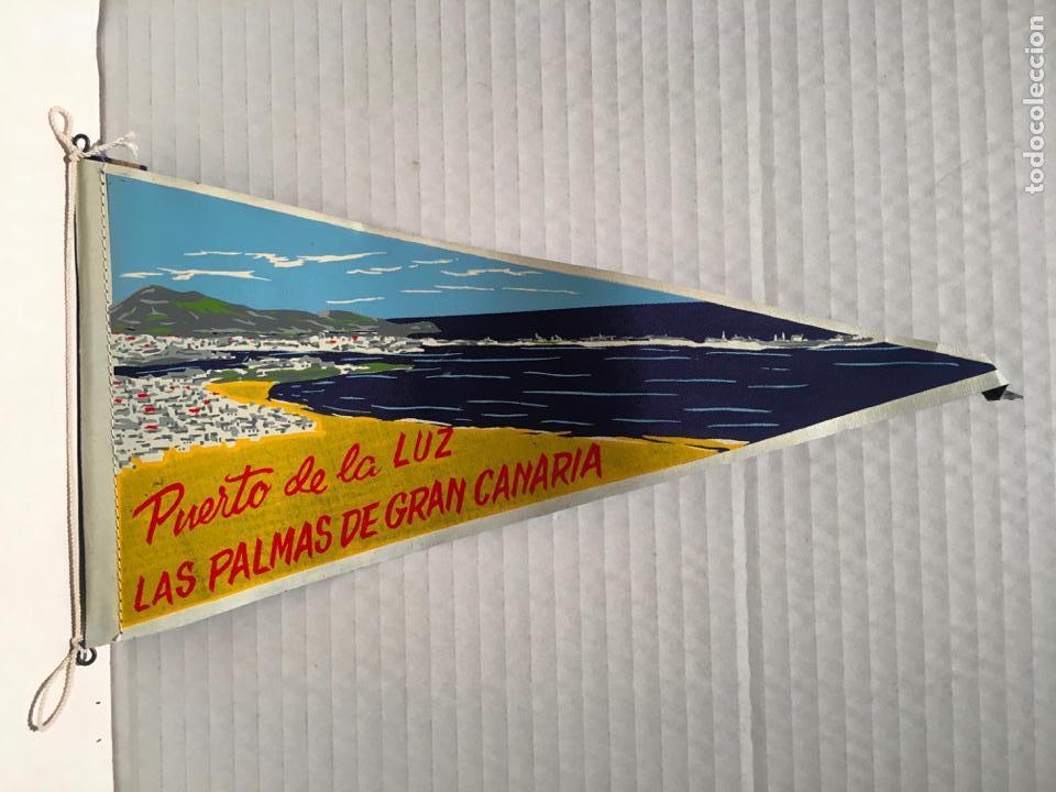 Galhardetes de cole&ccedil;&atilde;o: BANDERIN LAS PALMAS DE GRAN CANARIA A&Ntilde;OS 60
