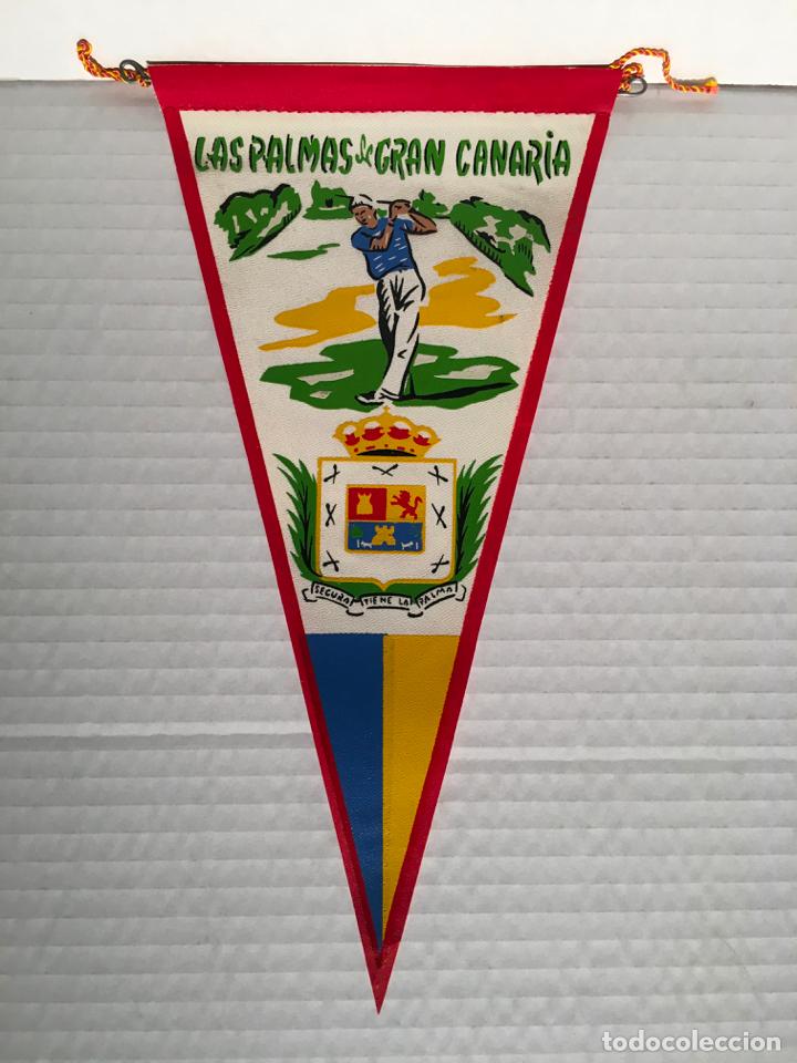Galhardetes de cole&ccedil;&atilde;o: BANDERIN DE LAS PALMAS DE GRAN CANARIA A&Ntilde;OS 60