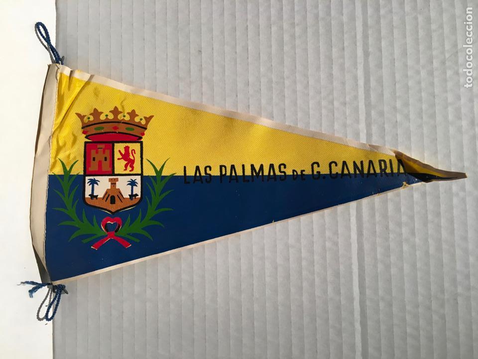 Galhardetes de cole&ccedil;&atilde;o: BANDERIN DE LAS PALMAS DE GRAN CANARIA A&Ntilde;OS 60