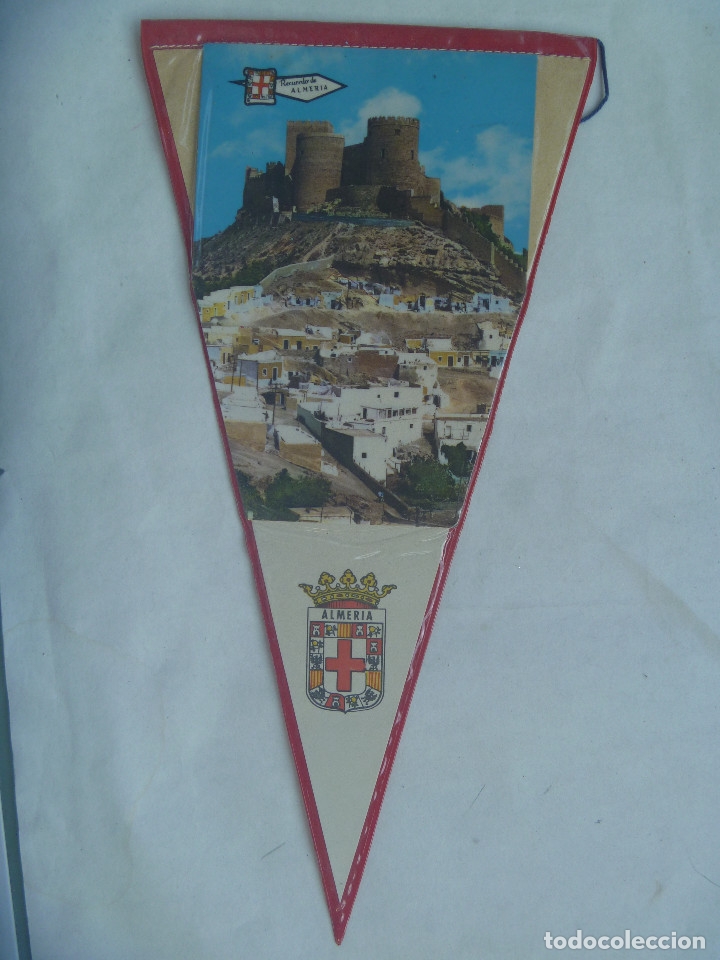 Galhardetes de cole&ccedil;&atilde;o: BANDERIN TURISTICO DE ALMERIA . A&Ntilde;OS 60