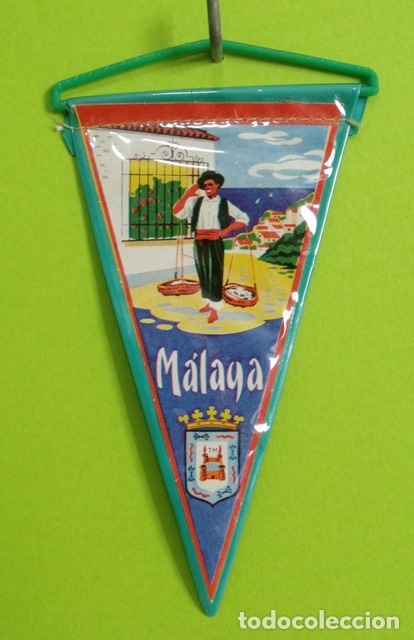 Galhardetes de cole&ccedil;&atilde;o: Banderola Recuerdo M&aacute;laga