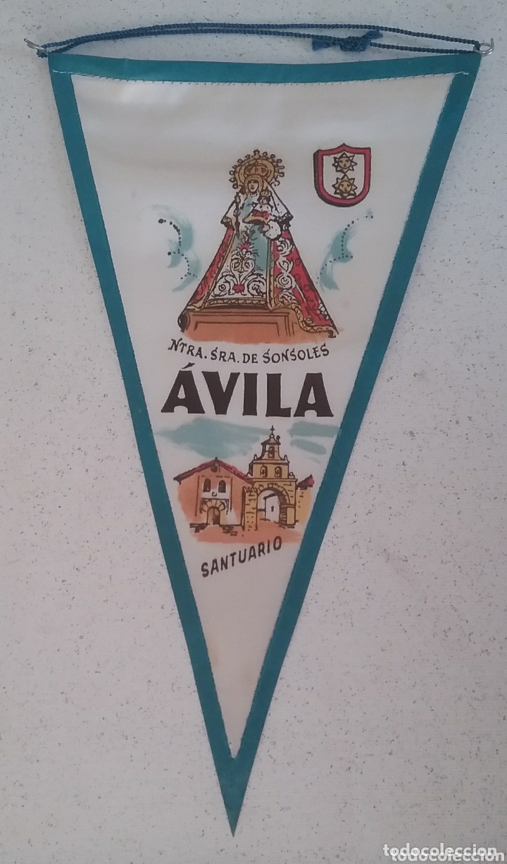 Sammlung von Wimpeln: &Aacute;VILA, Ntra. Sra.de SONSOLES, santuario. BANDER&Iacute;N.