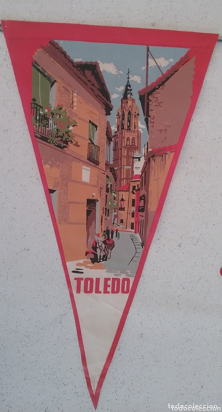 Sammlung von Wimpeln: TOLEDO, BANDER&Iacute;N.