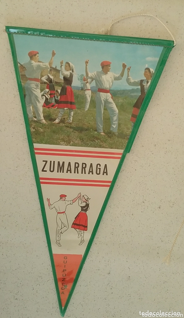 Sammlung von Wimpeln: ZUMARRAGA, Guipuzcoa, BANDER&Iacute;N.