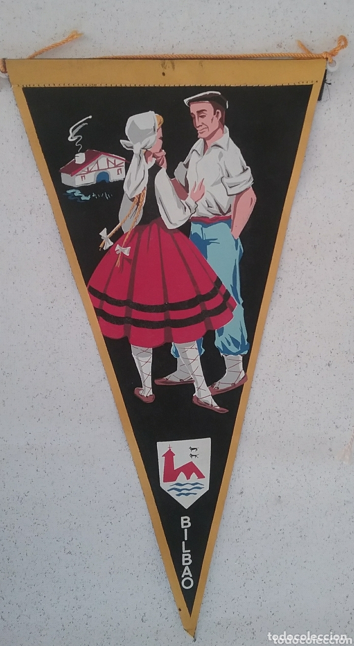 Sammlung von Wimpeln: BILBAO, BANDER&Iacute;N.
