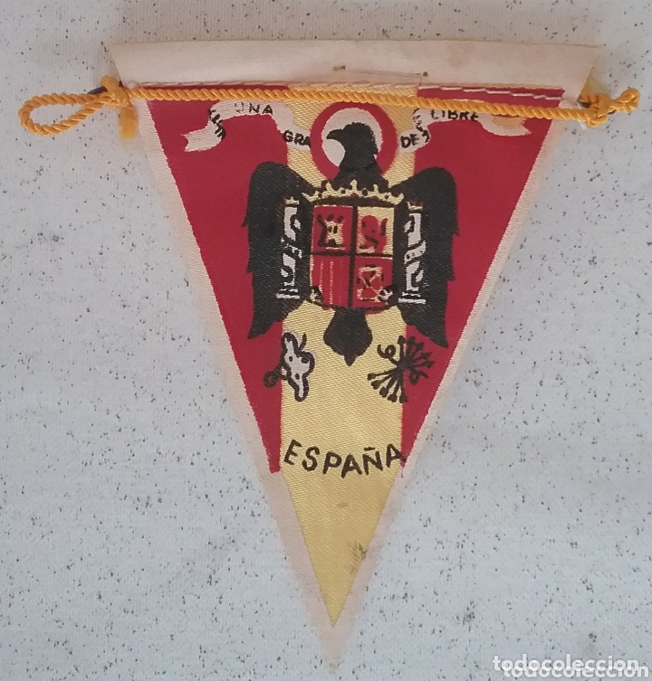 Sammlung von Wimpeln: Escudo ESPA&Ntilde;A &aacute;guila, BANDER&Iacute;N, mini.
