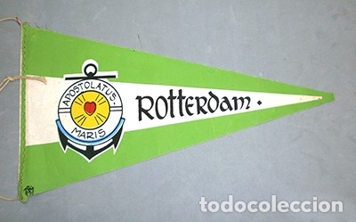 Sammlung von Wimpeln: BANDERIN DE TELA ROTTERDAM, APOSTOLATUS MARIS - BANDERIN-211