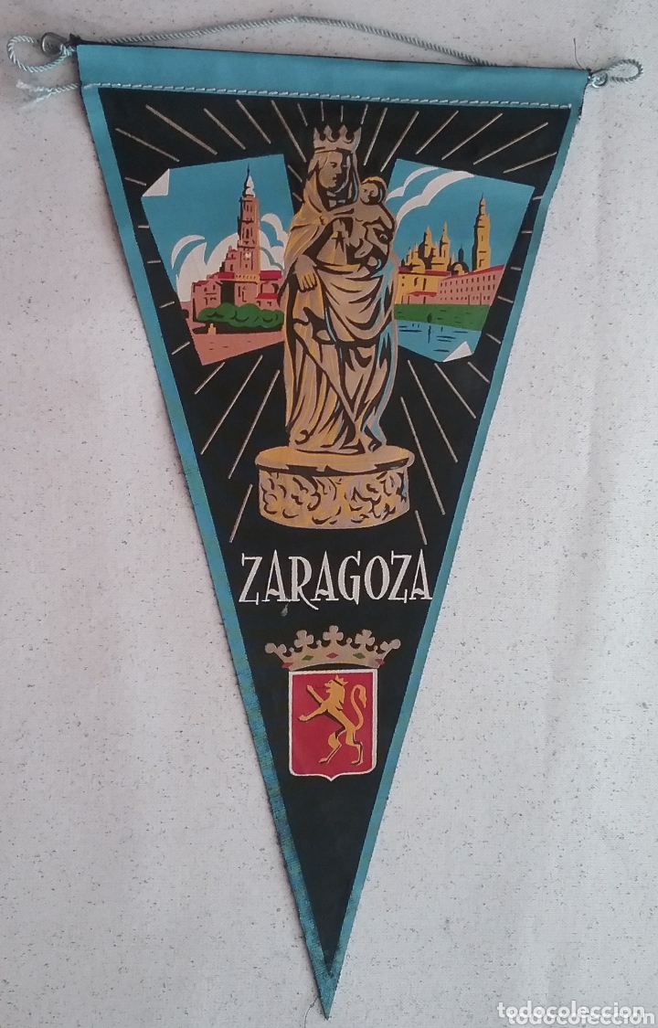 Sammlung von Wimpeln: ZARAGOZA, BANDER&Iacute;N.