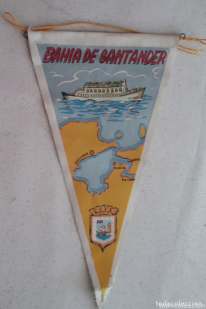 Sammlung von Wimpeln: BAH&Iacute;A de SANTANDER, BANDER&Iacute;N.