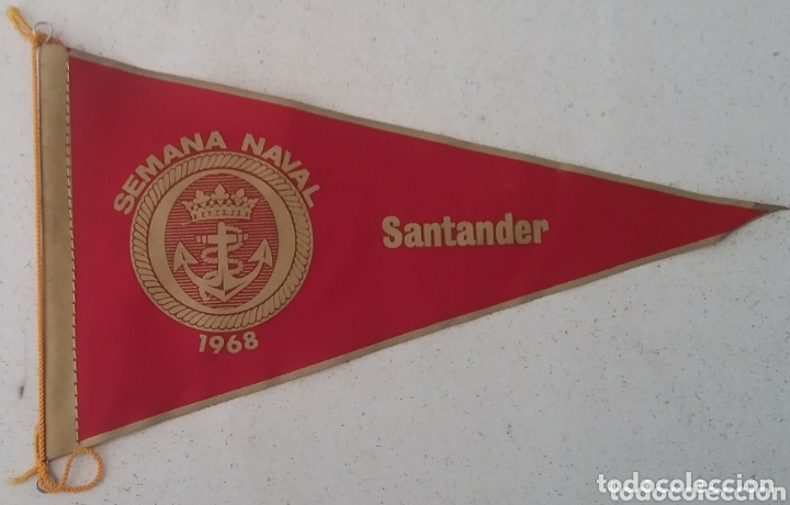Sammlung von Wimpeln: Semana Naval SANTANDER 1968, BANDER&Iacute;N.