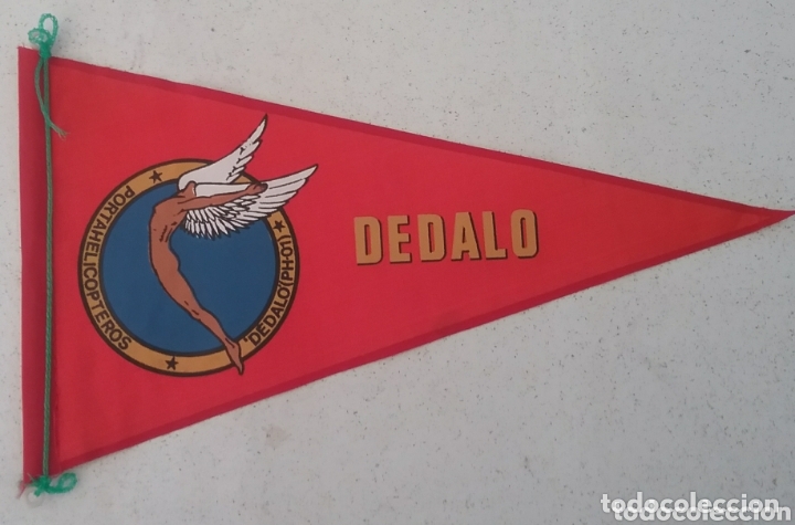 Sammlung von Wimpeln: Portahelic&oacute;ptero DEDALO PH-01, BANDER&Iacute;N.