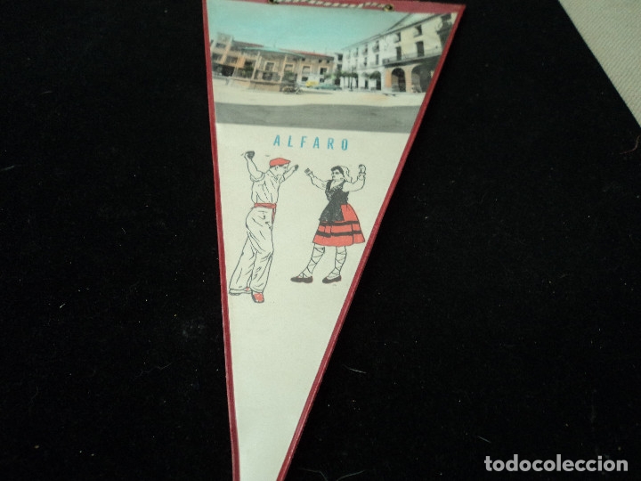 Sammlung von Wimpeln: BANDERIN PLASTIFICADO ALFARO 29 X 15 CM