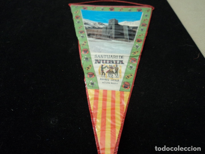 Sammlung von Wimpeln: BANDERIN PLASTIFICADO SANTUARI DE NURIA 29 X 15 CM