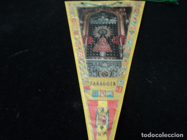 Sammlung von Wimpeln: BANDERIN PLASTIFICADO ZARAGOZA   29 X 15 CM
