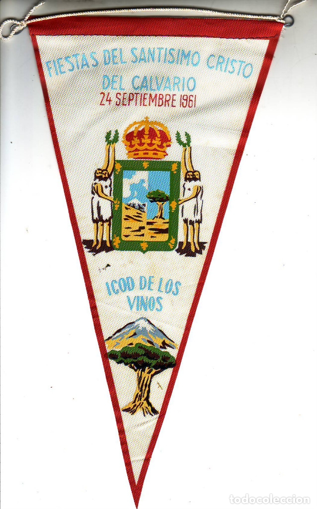 Bandierine di collezione: ICOD-TENERIFE. CRISTO DEL CALVARIO - 1961