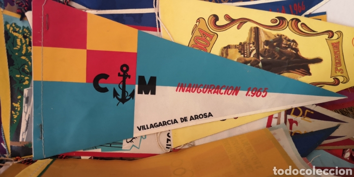 Bandierine di collezione: Bander&iacute;n de inauguraci&oacute;n del Club Mar&iacute;timo Villagarc&iacute;a de Arosa 1965