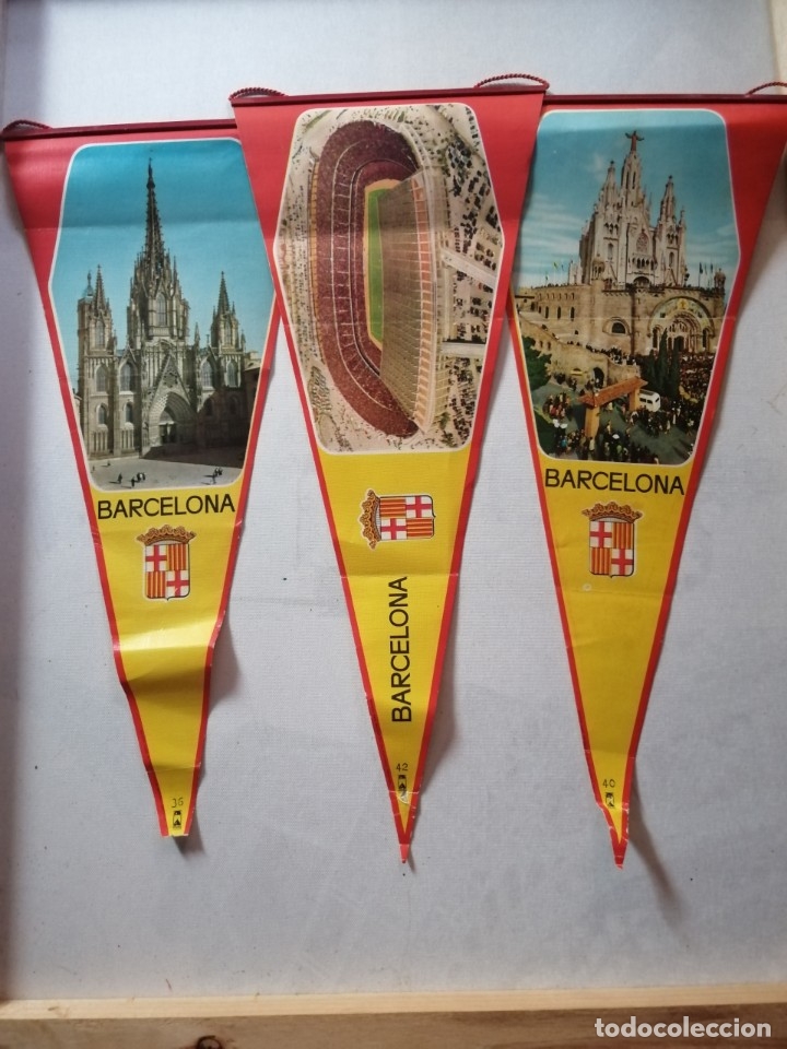 Banderines de colecci&oacute;n: BANDERINES DE BARCELONA. - Foto 1