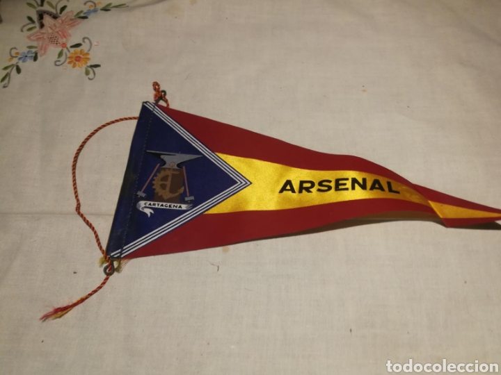 Sammlung von Wimpeln: Banderin antiguo Cartagena arsenal