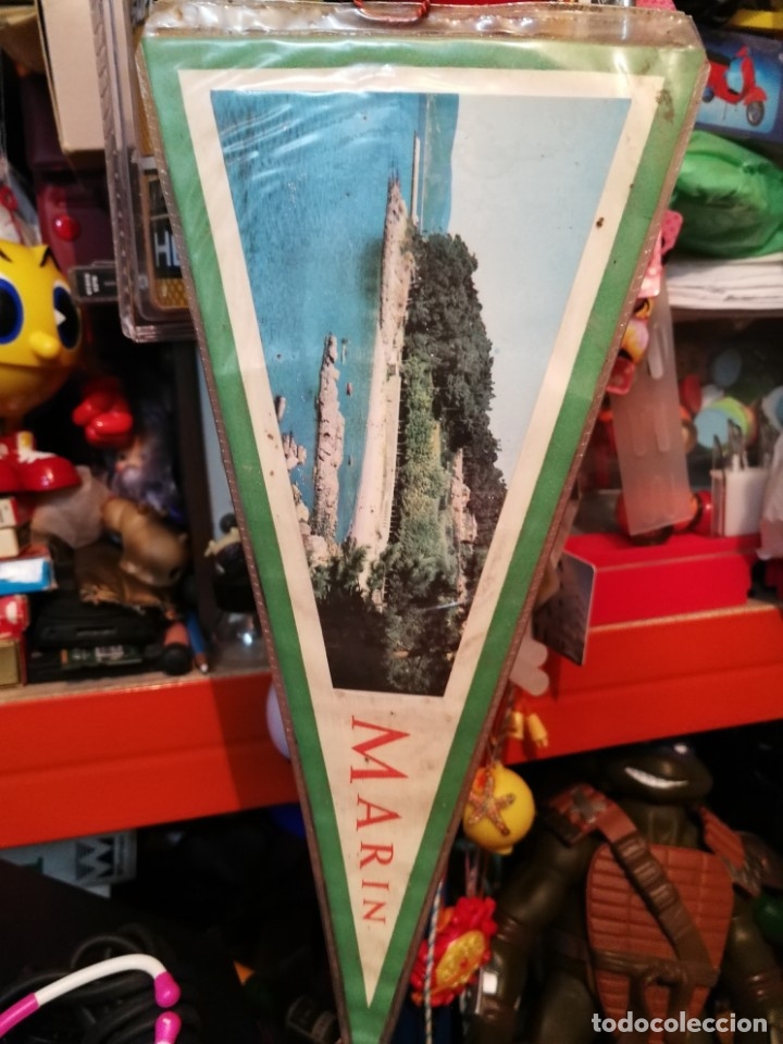 Bandierine di collezione: ANTIGUO BANDERIN DE MARIN