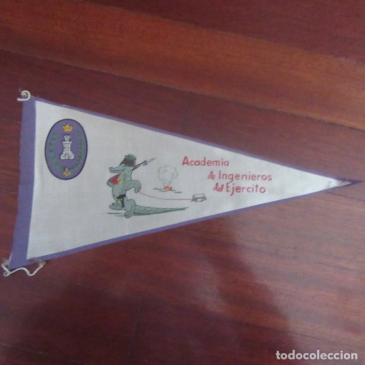 Fanions de collection: antiguo banderin franquista militar ingenieros