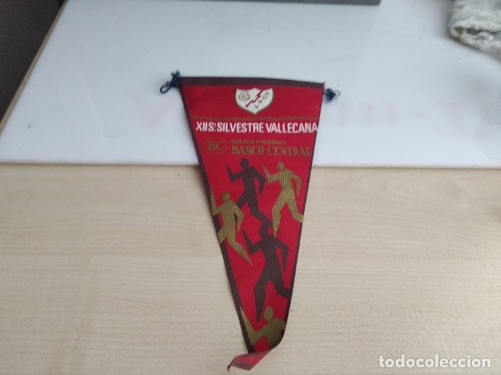 Sammlung von Wimpeln: ANTIGUO BANDERIN DE TELA SAN SILVESTRE VALLECANA