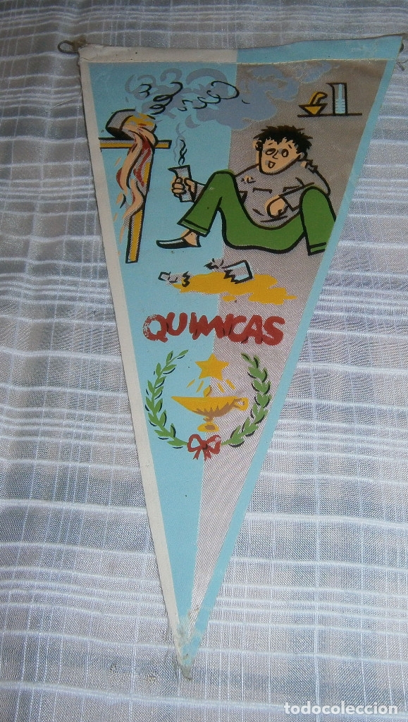 Collection pennants: banderin quimicas a&ntilde;os 60