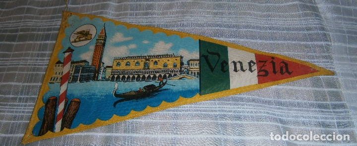 Collection pennants: banderin de venezia a&ntilde;os 60