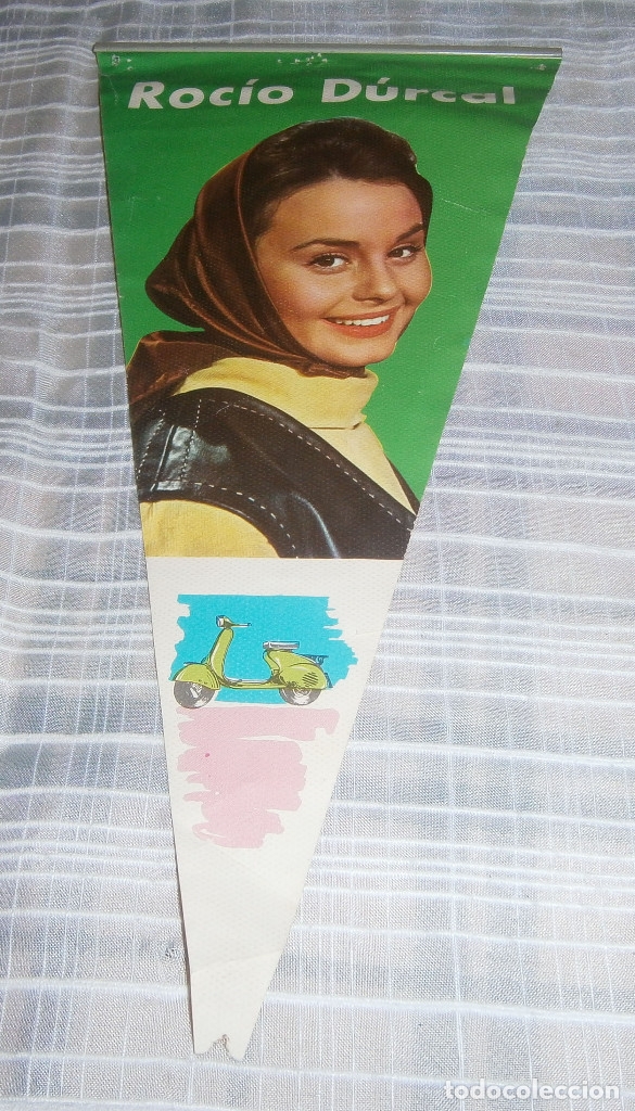 Fanions de collection: banderin de Rocio Durcal