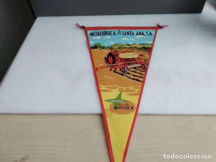 Sammlung von Wimpeln: ANTIGUO BANDERIN DE TELA SANTANA
