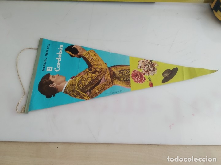 Bandierine di collezione: ANTIGUO BANDERIN DE TELA  EL CORDOBES
