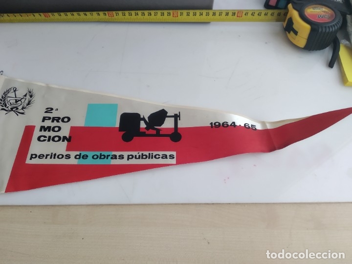 Sammlung von Wimpeln: ANTIGUO BANDERIN PERITOS OBRAS PUBLICAS