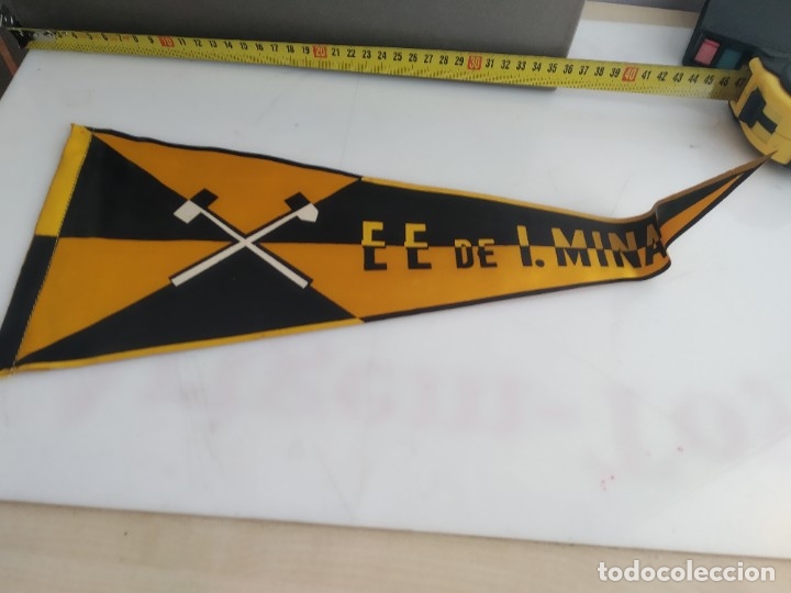 Bandierine di collezione: ANTIGUO BANDERIN DE TELA MINAS