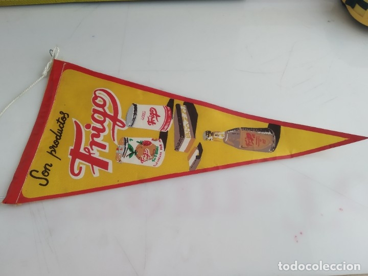 Bandierine di collezione: ANTIGUO BANDERIN DE TELA  PRODUCTOS FRIGO