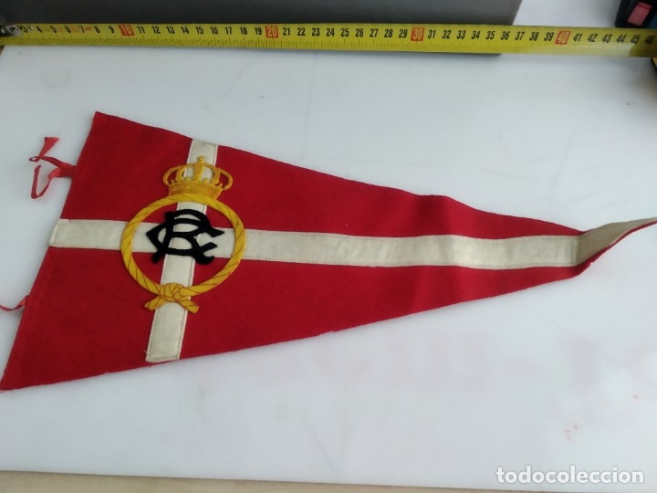 Fanions de collection: ANTIGUO BANDERIN DE TELA  REAL CLUB