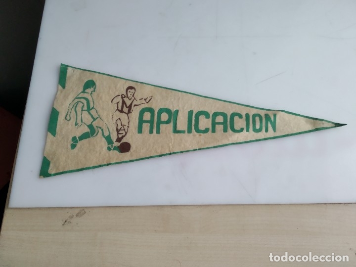 Fanions de collection: ANTIGUO BANDERIN APLICACION