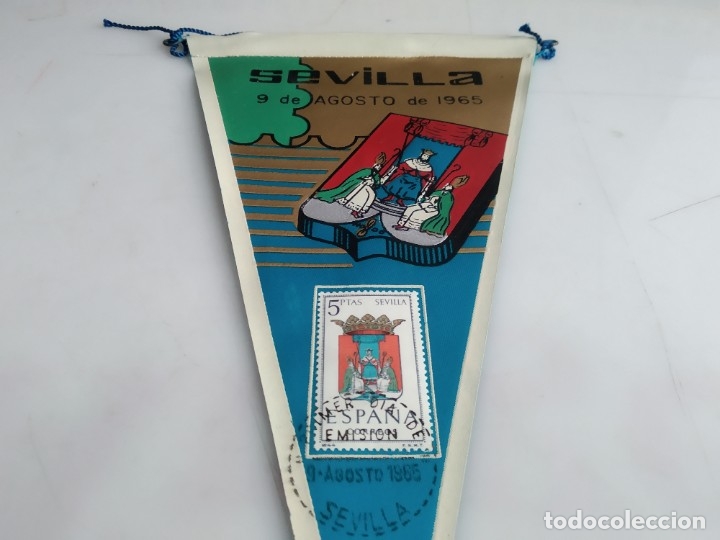 Bandierine di collezione: ANTIGUO BANDERIN SELLOS SEVILLA